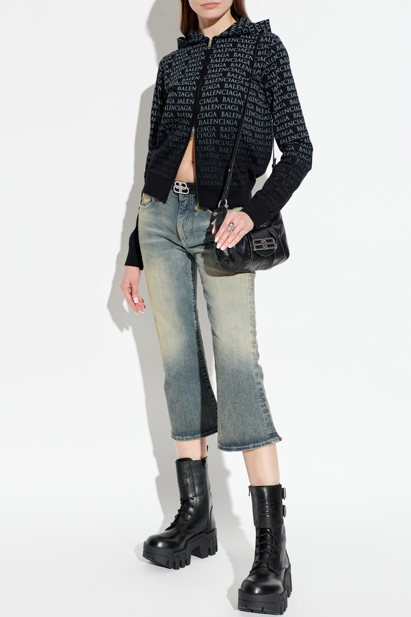 Balenciaga Hooded cardigan | Women's | Vitkac